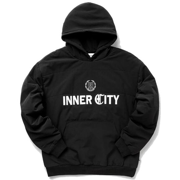 Honor The Gift Men's Embroidered Inner City Insulated Puff Hoodie Jacket